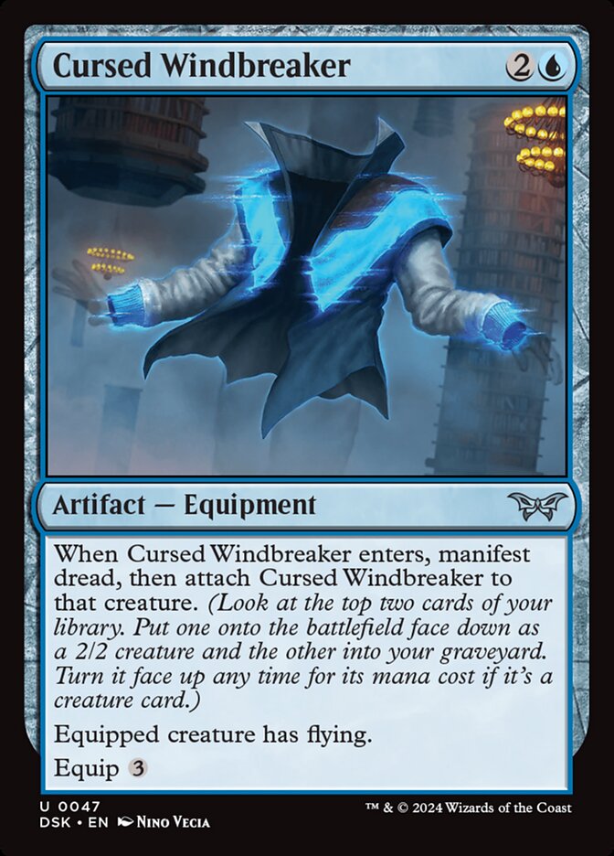 Cursed Windbreaker Foil
