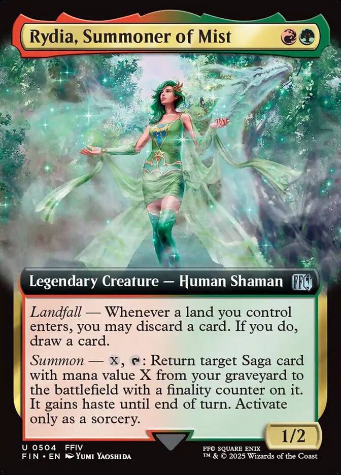 Rydia, Summoner of Mist Extended Art