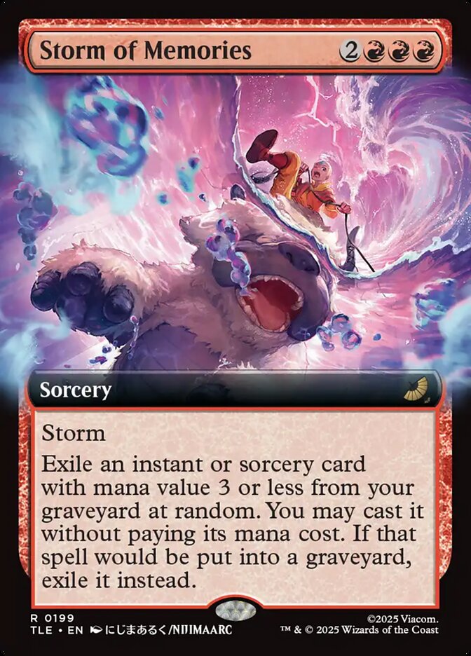 Storm of Memories Extended Art Foil