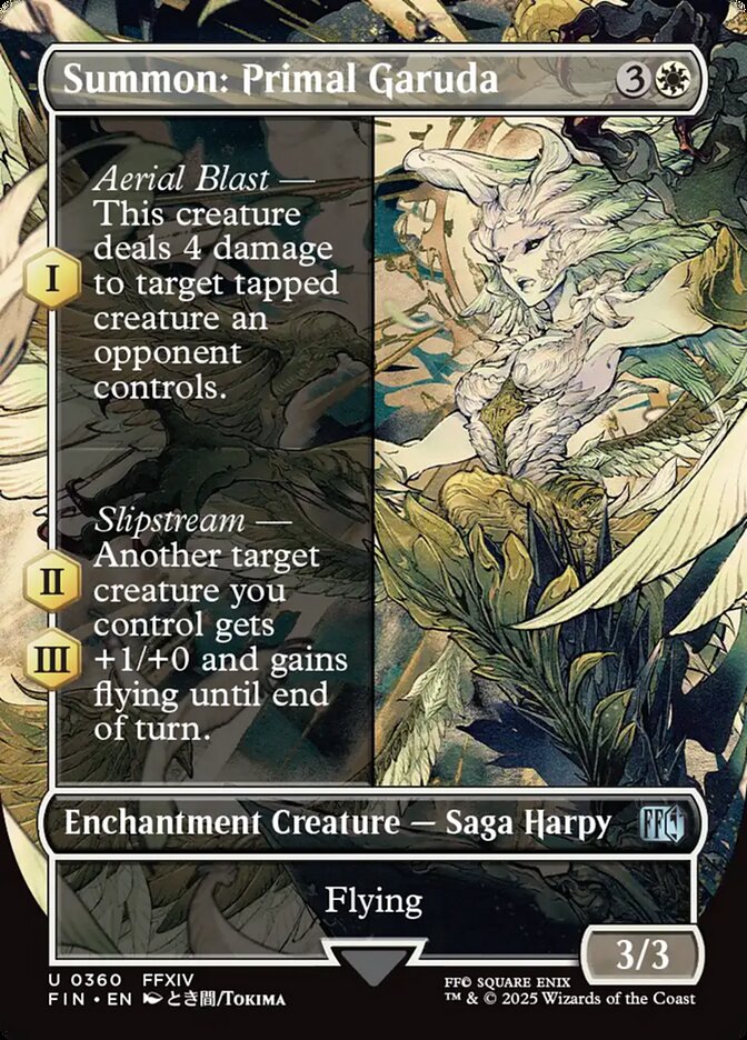 Summon: Primal Garuda Borderless