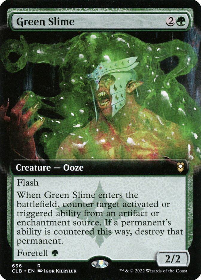 Green Slime Extended Art