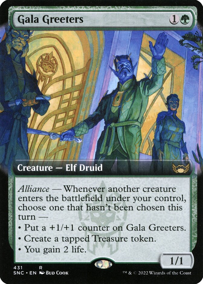 Gala Greeters Extended Art