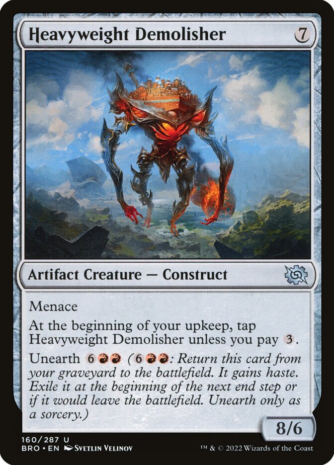 Heavyweight Demolisher Foil