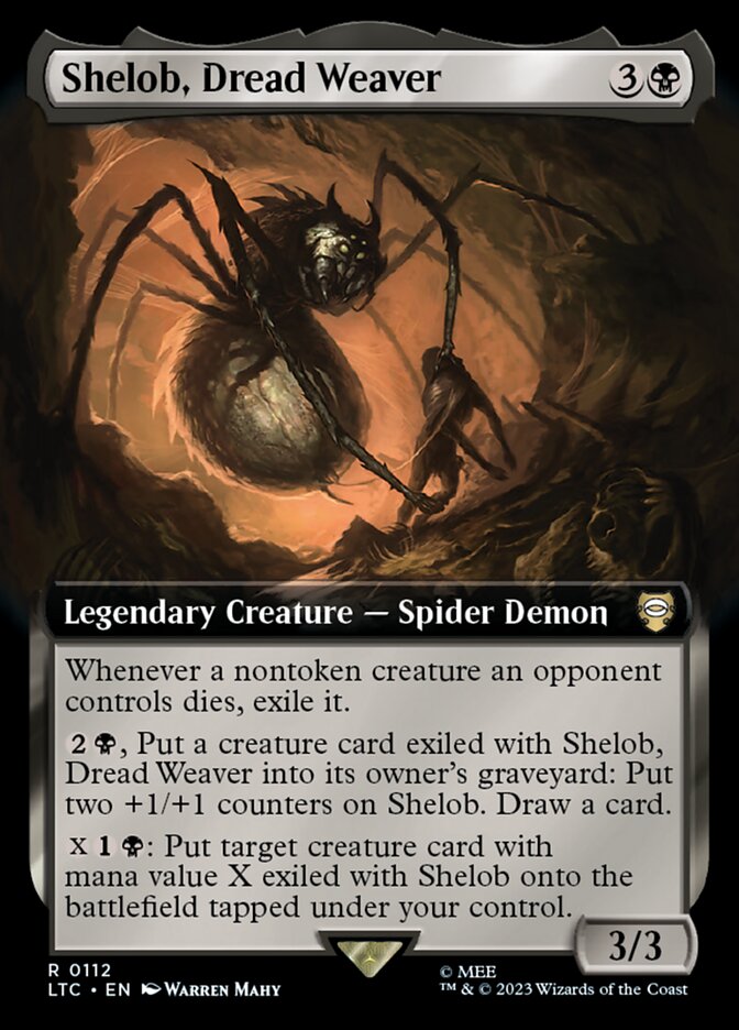 Shelob, Dread Weaver Extended Art