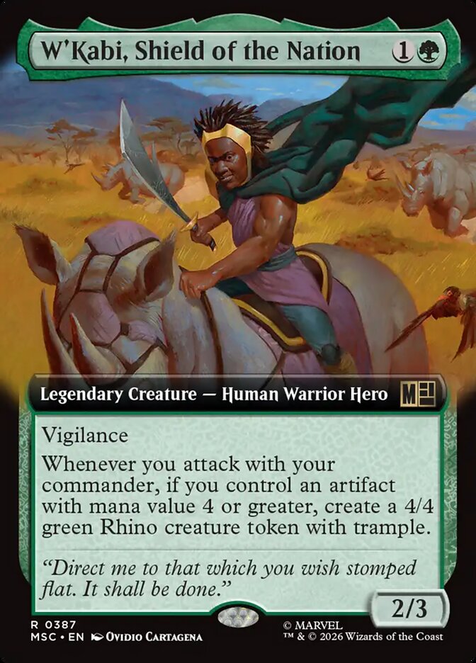 W'Kabi, Shield of the Nation Extended Art