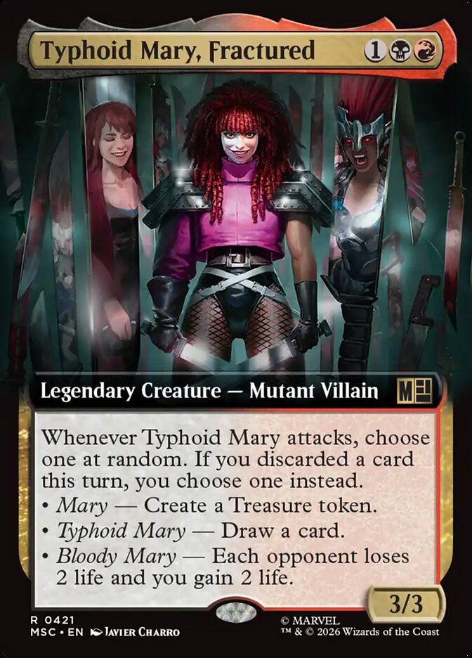 Typhoid Mary, Fractured Extended Art