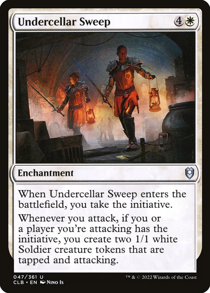 Undercellar Sweep Foil