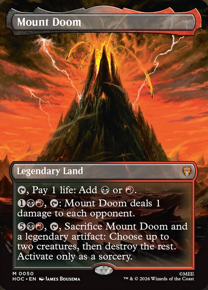Mount Doom Classic Artist