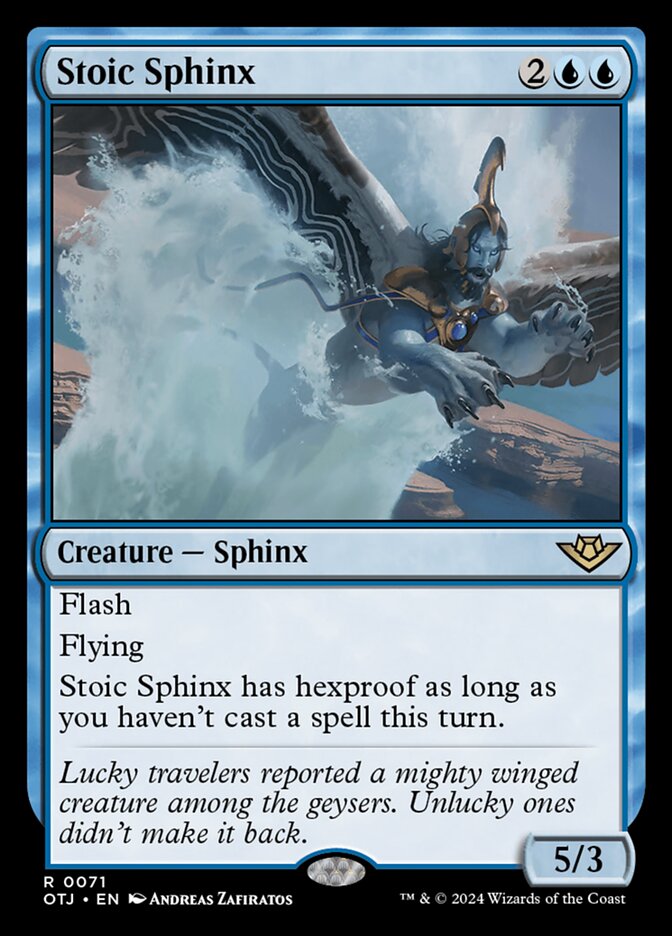 Stoic Sphinx Foil