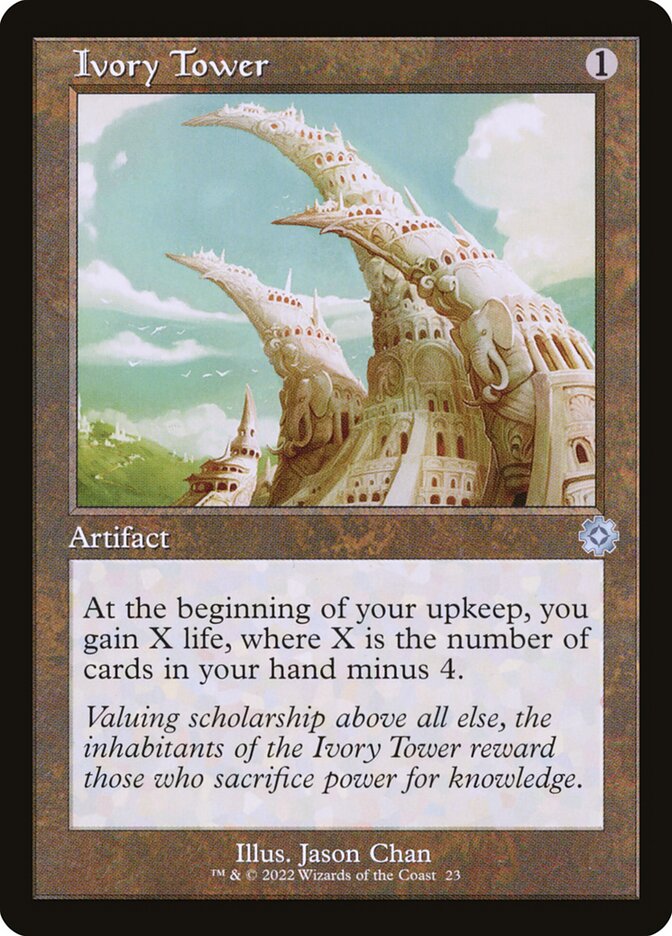 Ivory Tower Retro Frame