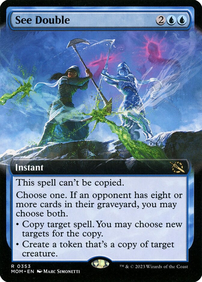 See Double Extended Art