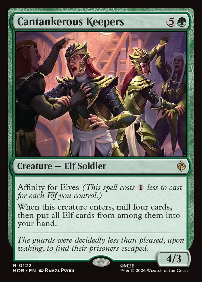 Cantankerous Keepers Foil