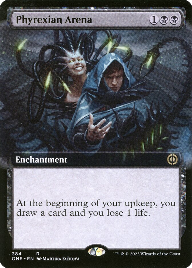 Phyrexian Arena Extended Art