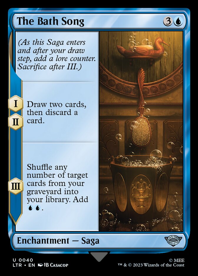 The Bath Song Foil