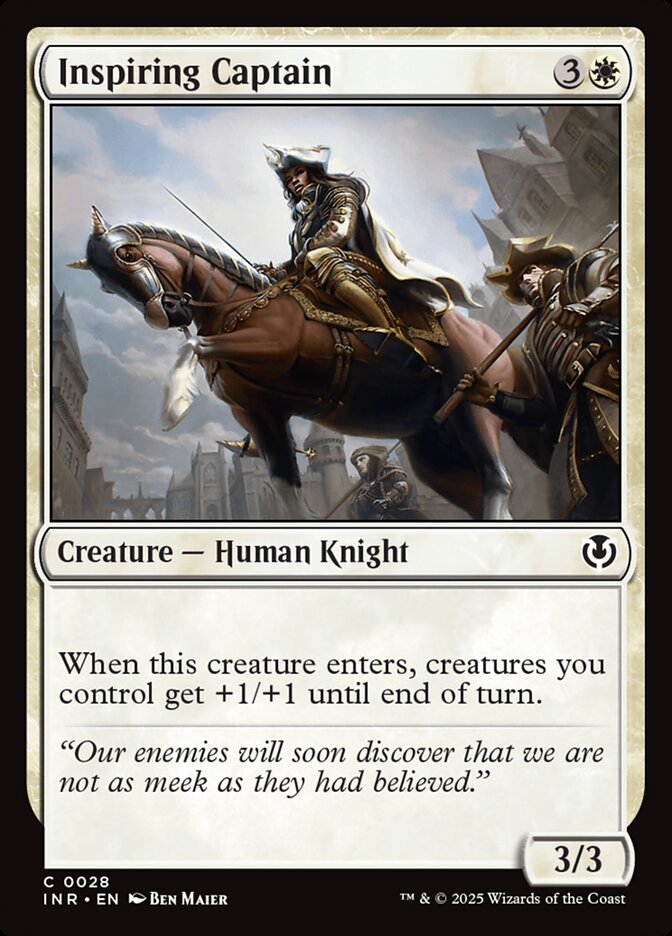 Inspiring Captain Foil