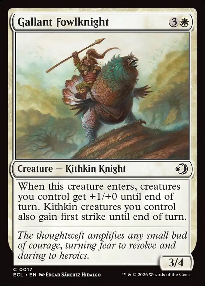 Gallant Fowlknight Foil