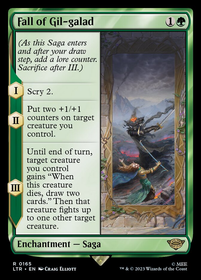 Fall of Gil-galad Foil