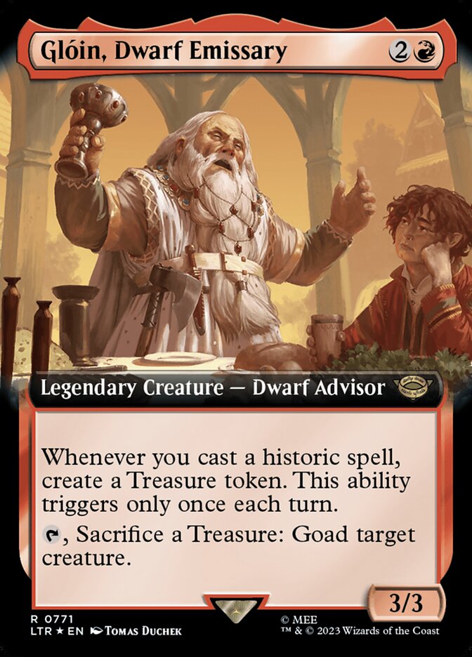 Glóin, Dwarf Emissary Surge Foil