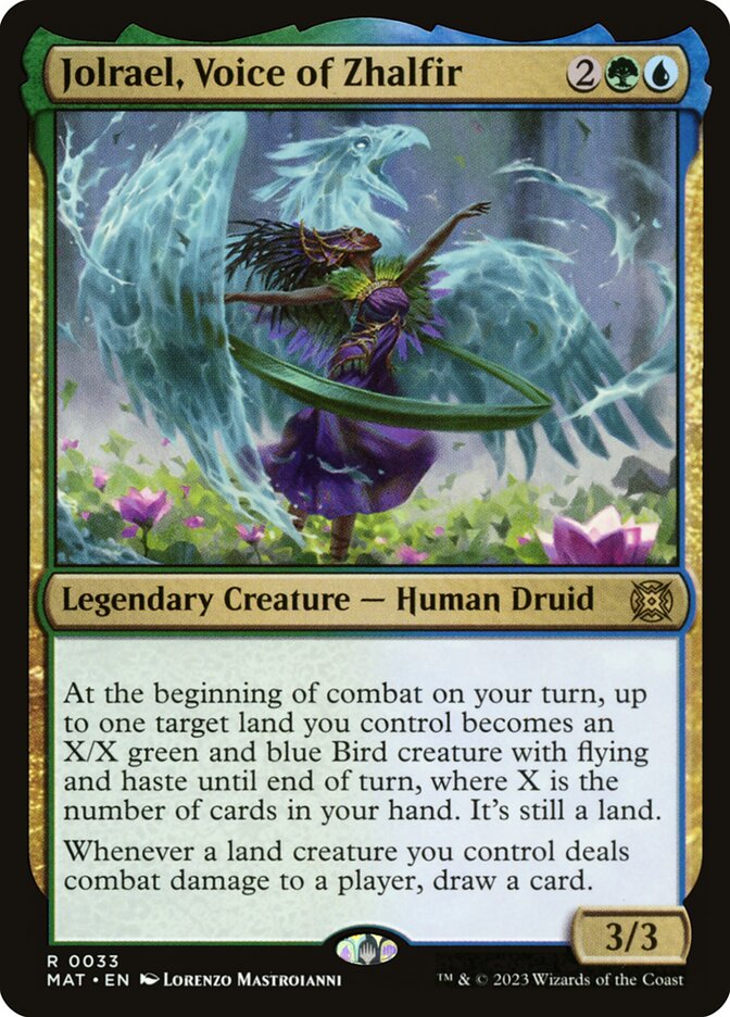 Jolrael, Voice of Zhalfir Foil
