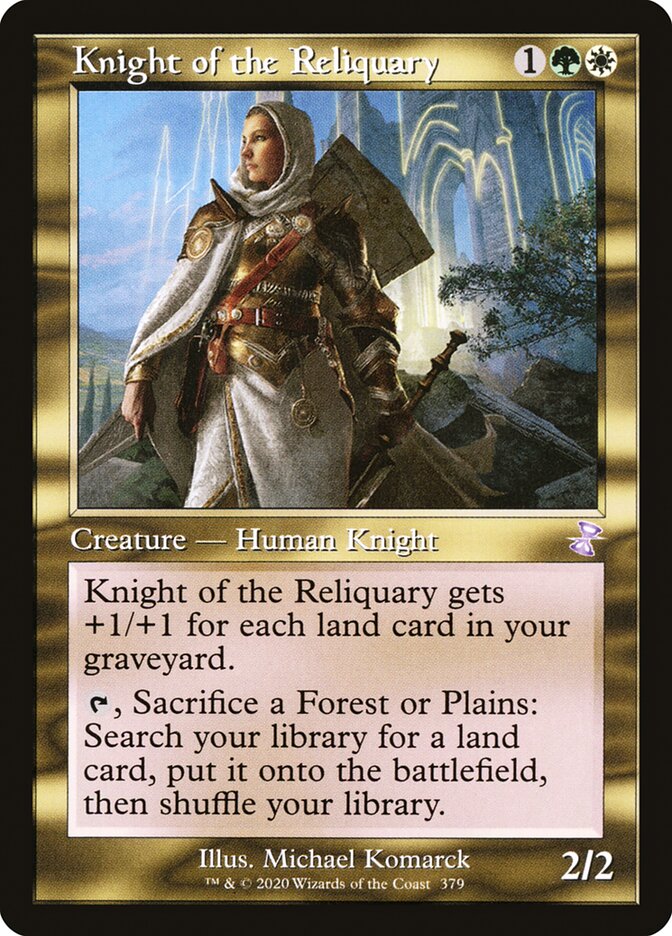 Knight of the Reliquary Old Frame