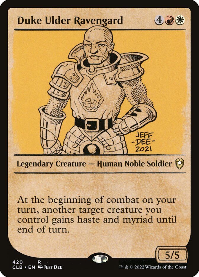 Duke Ulder Ravengard Showcase Foil