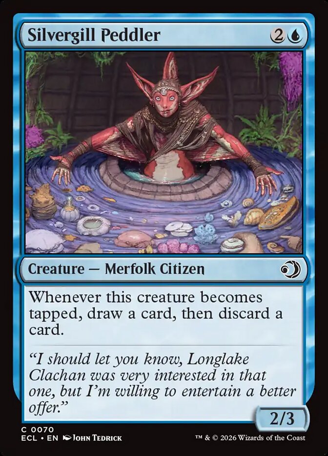Silvergill Peddler Foil