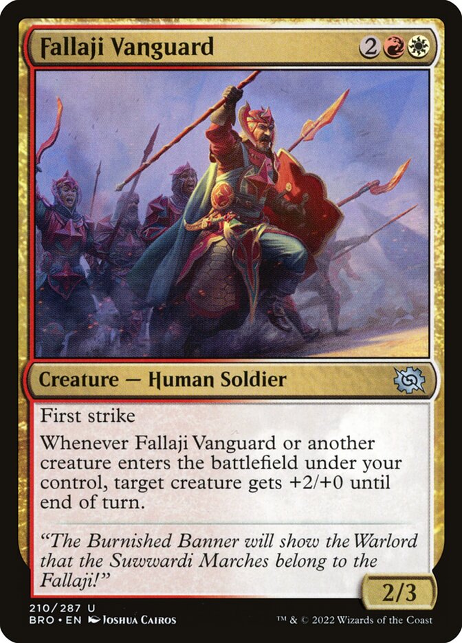 Fallaji Vanguard Foil