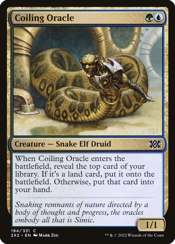 Coiling Oracle Foil