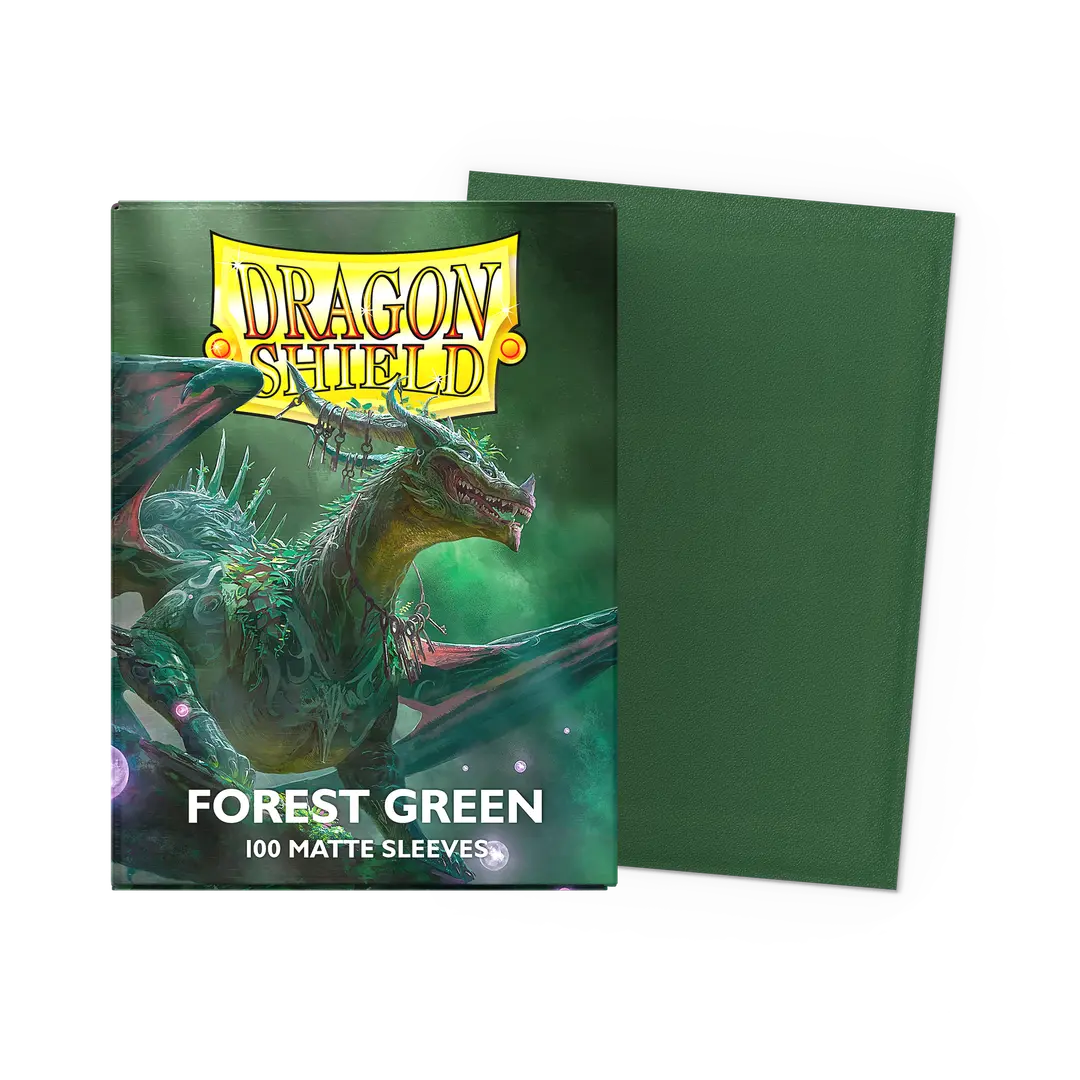 Micas Dragon Shield Forest Green Matte Standard