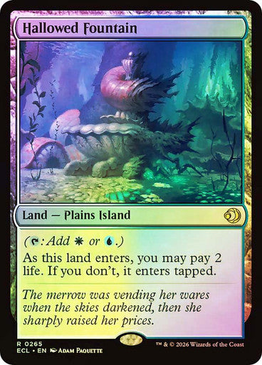 Hallowed Fountain Foil