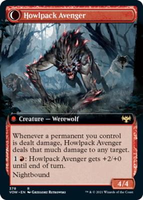 Ill-Tempered Loner // Howlpack Avenger Extended Art