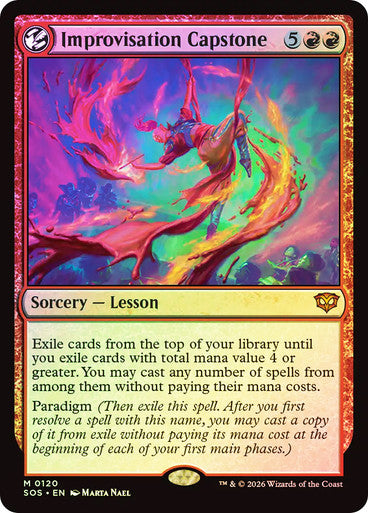 Improvisation Capstone Foil