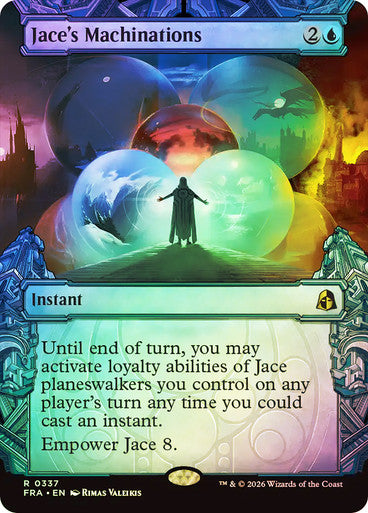 Jace's Machinations Sculptor's Stronghold Foil
