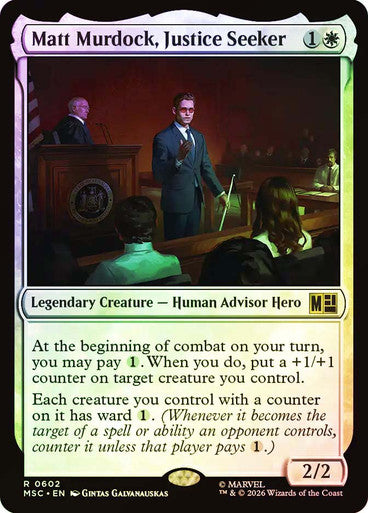 Matt Murdock, Justice Seeker Foil