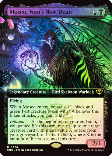 Moseo, Vein's New Dean Extended Art Foil