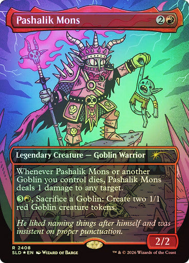 Pashalik Mons Secret Lair Borderless Foil