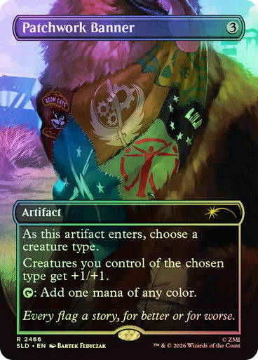 Patchwork Banner Secret Lair Foil
