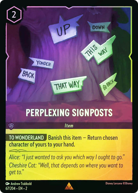 Perplexing Signposts (2)