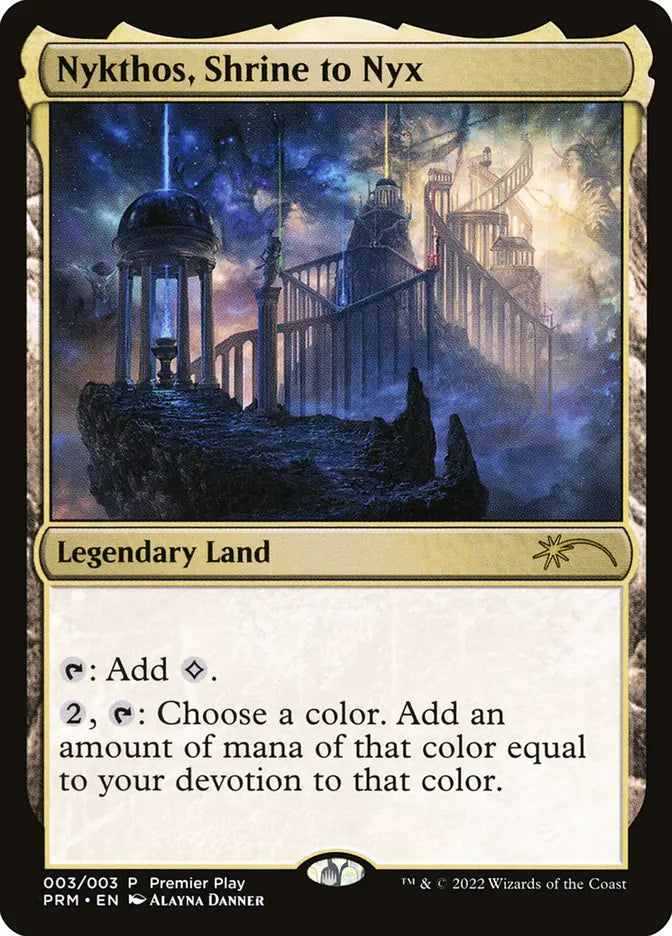 Nykthos, Shrine to Nyx Pro Tour Promo Foil