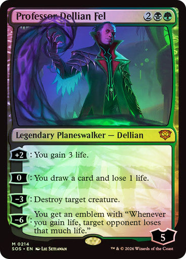 Professor Dellian Fel Foil