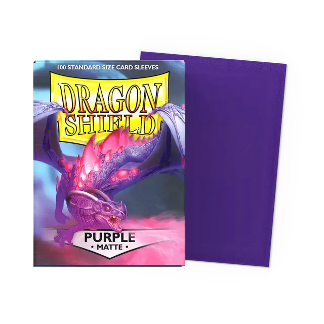 Micas Dragon Shield Purple Matte Standard