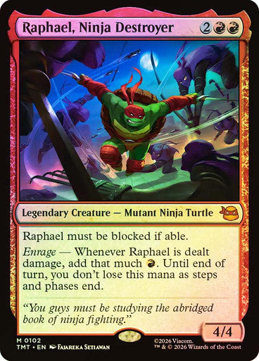 Raphael, Ninja Destroyer Foil