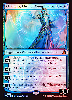 Chandra, Chill of Compliance Foil