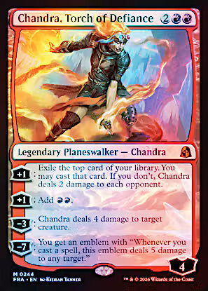 Chandra, Torch of Defiance Foil