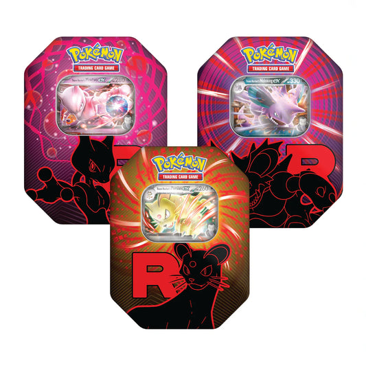 Team Rocket Tin Small (3 Pack)