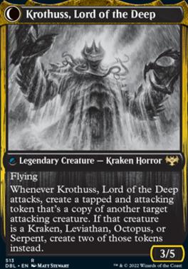 Runo Stromkirk // Krothuss, Lord of the Deep Foil