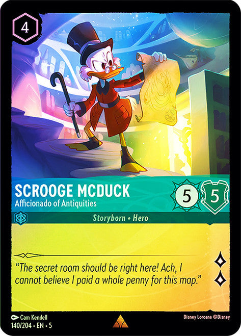Scrooge McDuck – Afficionado of Antiquities