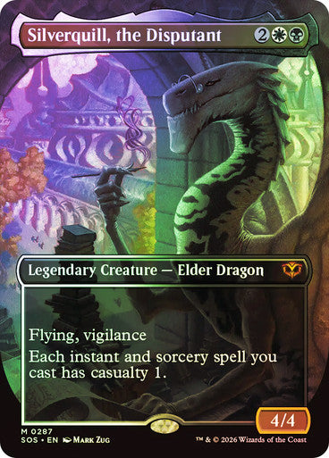 Silverquill, the Disputant Borderless Foil