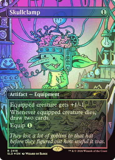 Skullclamp Secret Lair Foil