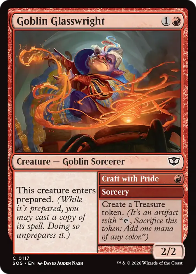 Goblin Glasswright // Craft with Pride Foil